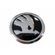 SKODA ΣΗΜΑ 90mm ΜΑΥΡΟ/ΧΡΩΜΙΟ