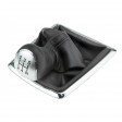 FORD FOCUS '08-'11 ΠΟΜΟΛΟ ΛΕΒΙΕ ΤΑΧΥΤΗΤΩΝ & ΦΟΥΣΚΑ, ΑΣΗΜΙ/ΧΡΩΜΙΟ ΠΛΑΙΣΙΟ, 5 ΤΑΧΥΤΗΤΕΣ