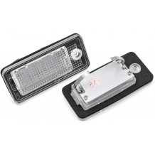 AUDI A3 8P '03-'12, A4 '00-'07  LED ΦΩΤΙΣΤΙΚΑ ΠΙΝΑΚΙΔΑΣ ΣΕΤ 2 ΤΕΜΑΧΙΩΝ