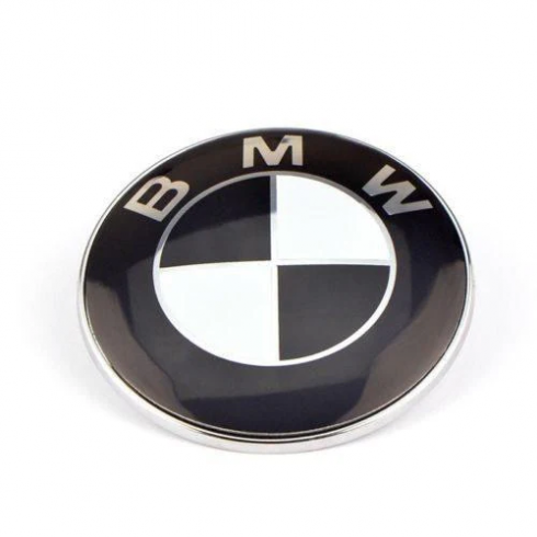 BMW ΣΗΜΑ ΜΑΥΡΟ/ΛΕΥΚΟ, 8.2cm