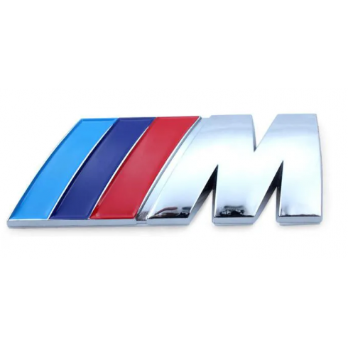 BMW ΣΗΜΑ M 82mm X 30mm,ΑΣΗΜΙ, ΤΕΜΑΧΙΟ
