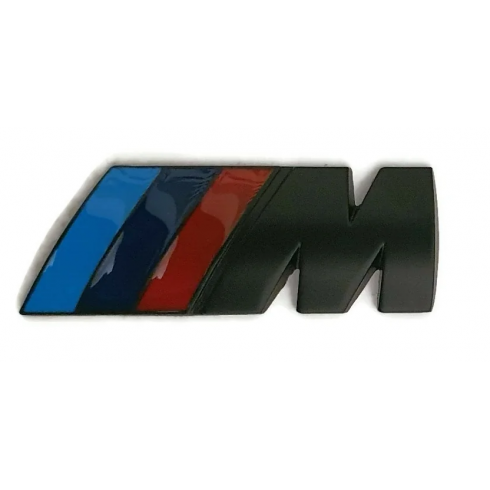 BMW ΣΗΜΑ M 82mm X 30mm,ΜΑΥΡΟ, ΤΕΜΑΧΙΟ