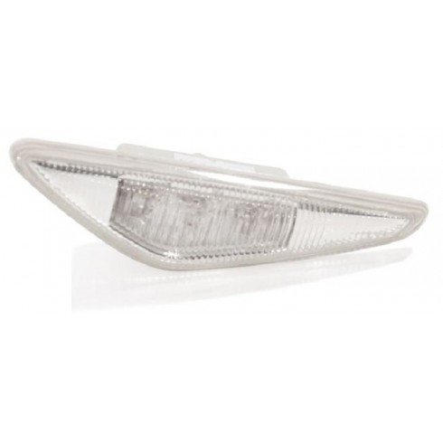 BMW E46 '03-'07 COUPE/CABRIO, ΦΛΑΣ ΦΤΕΡΟΥ LED, ΛΕΥΚΟ, ΟΔΗΓΟΥ