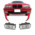BMW SERIES 3 (E36) COUPE/CABRIO 90-98 ΠΡΟΒΟΛΕΑΣ ΟΜΙΧΛΗΣ - ΔΕΞΙ