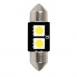 ΛΑΜΠΑ LED ΣΩΛΗΝΩΤΗ 31mm 2 SMD CAN BUS ΛΕΥΚΗ - 6000K, ΤΕΜΑΧΙΟ