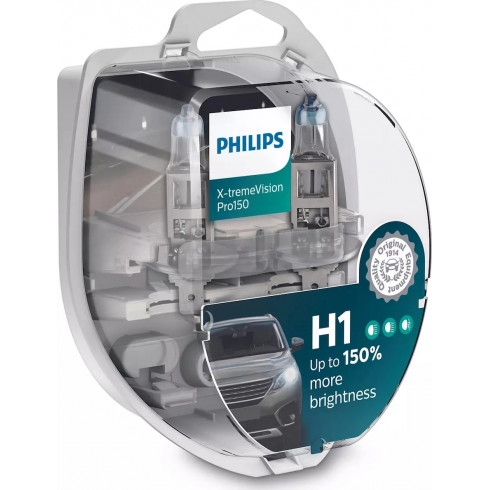 H1 12V/55W PHILIPS EXTREME VISION