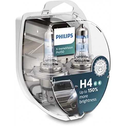 H4 12V/55W-65W PHILIPS EXTREME VISION