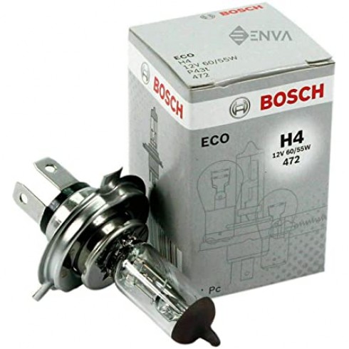 H4 ΛΑΜΠΑ BOSCH 12V 60/55W ECO (1987302803), ΤΕΜΑΧΙΟ