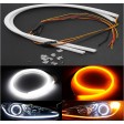 LIGHTBAR ΛΑΜΠΑ LED -ΛΕΥΚΟ/ΠΟΡΤΟΚΑΛΙ