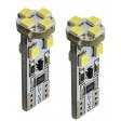 T10 LED ΛΑΜΠΑ 8 SMD CANBUS 6000K - ΛΕΥΚΟ, ΣΕΤ