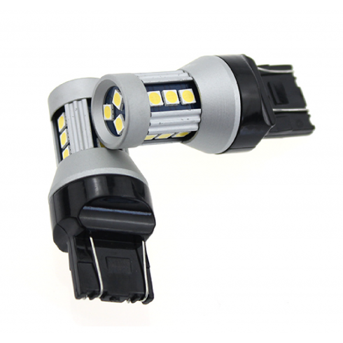 T20 W21/5W ΔΙΠΟΛΙΚΕΣ LED ΛΑΜΠΕΣ 15 SMD CAN BUS - ΚΟΚΚΙΝΟ