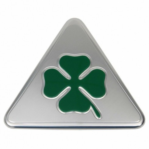 ALFA ROMEO QUADRIFOGLIO PVC ΣΗΜΑ, 9cm X 6cm, ΤΕΜΑΧΙΟ