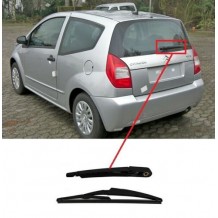 CITROEN C2 03-08 ΥΑΛΟΚΑΘΑΡΙΣΤΗΡΑΣ ΠΙΣΩ ΜΕ ΜΠΡΑΤΣΟ 290mm