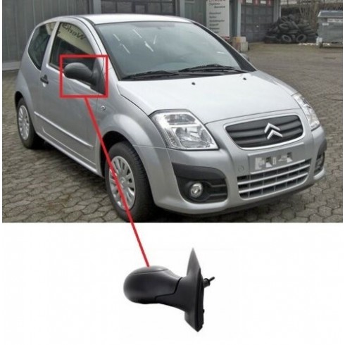 CITROEN C2 ΕΞΩΤΕΡΙΚΟΣ ΚΑΘΡΕΦΤΗΣ ΜΗΧΑΝΙΚΟΣ (Α ΠΟΙΟΤΗΤΑ) - ΔΕΞΙ