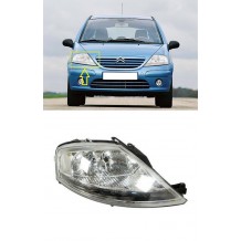 CITROEN C3 02-10 ΦΑΝΟΣ ΕΜΠΡΟΣ DEPO - ΔΕΞΙ