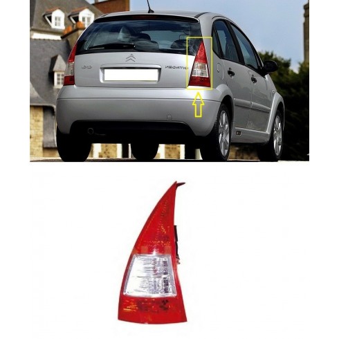 CITROEN C3 ΦΑΝΟΣ ΠΙΣΩ 05- 10 - ΔΕΞΙ