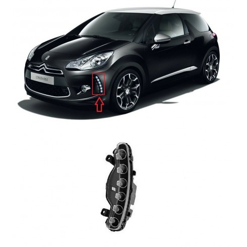 CITROEN DS3 10-16 ΦΑΝΟΣ ΗΜΕΡΑΣ ΕΜΠΡΟΣ - ΑΡΙΣΤΕΡΟ