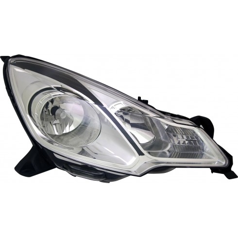 CITROEN DS3 2010-16 ΦΑΝΟΣ ΕΜΠΡΟΣ ΗΛΕΚΤ. (ΜΑΥΡΟ) (ΜΕ ΜΟΤΕΡ) (TYC) - ΔΕΞΙ