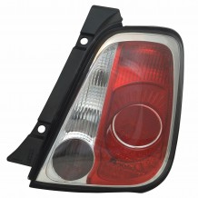 FIAT 500 07-15 ΦΑΝΟΣ ΠΙΣΩ (SPORT) (ΜΑΥΡΟ ΠΛΑΙΣΙΟ) - ΔΕΞΙ