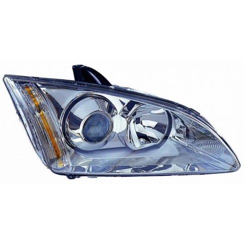 FORD FOCUS '04-'08 ΕΜΠΡΟΣ ΦΑΝΑΡΙ ΧΡΩΜΙΟ XENON (DEPO) ΣΥΝΟΔΗΓΟΥ
