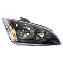 FORD FOCUS '04-'08 ΕΜΠΡΟΣ ΦΑΝΑΡΙ DEPO ΜΑΥΡΟ - ΣΥΝΟΔΗΓΟΥ