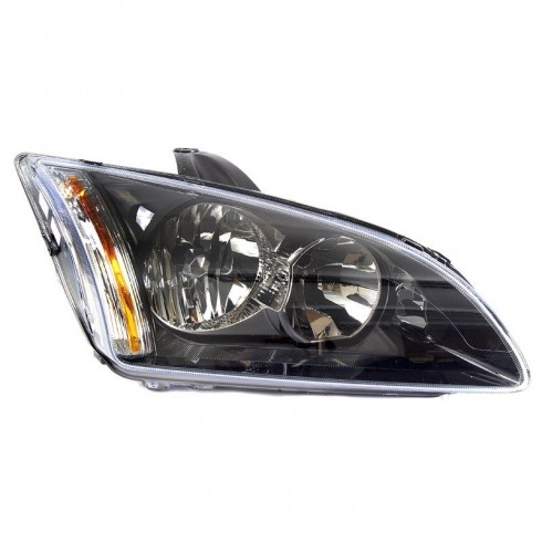 FORD FOCUS '04-'08 ΕΜΠΡΟΣ ΦΑΝΑΡΙ DEPO ΜΑΥΡΟ - ΣΥΝΟΔΗΓΟΥ