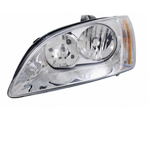FORD FOCUS '04-'08 ΕΜΠΡΟΣ ΦΑΝΑΡΙ DEPO ΧΡΩΜΙΟ  - ΟΔΗΓΟΥ