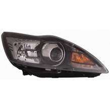 FORD FOCUS '08-'11 ΦΑΝΟΣ ΕΜΠΡΟΣ XENON ΜΑΥΡΟ ΚΑΘΡΕΠΤΗ (DEPO) ΣΥΝΟΔΗΓΟΥ
