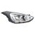 HYUNDAI i10 '13-'19 ΦΑΝΟΣ ΕΜΠΡΟΣ ΗΛΕΚΤΡΙΚΟΣ (H4/H7) (DEPO) ΣΥΝΟΔΗΓΟΥ