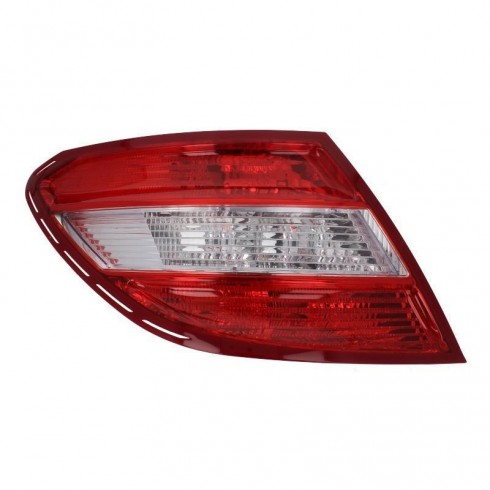 MERCEDES C CLASS (W204) 07-11  ΦΑΝΟΣ ΠΙΣΩ (ΛΕΥΚΟ ΦΛΑΣ) - ΟΔΗΓΟΥ