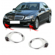 MERCEDES C CLASS (W204) 07-11 ΠΛΑΙΣΙΟ ΠΡΟΒΟΛΕΑ ΟΒΑΛ ΧΡΩΜΙΟ (ELEGANCE) - ΣΥΝΟΔΗΓΟΥ