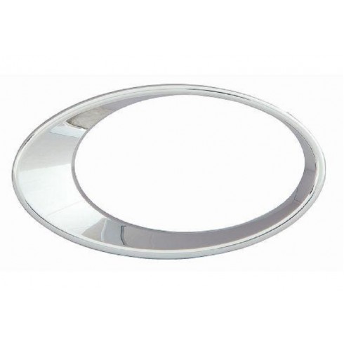 MERCEDES C CLASS (W204) 07-11 ΠΛΑΙΣΙΟ ΠΡΟΒΟΛΕΑ ΟΒΑΛ ΧΡΩΜΙΟ (ELEGANCE) - ΣΥΝΟΔΗΓΟΥ