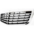MERCEDES E CLASS (W211) 2006-09 ΜΑΣΚΑ ΧΡΩΜΙΟ-ΜΑΥΡΗ ΚΟΜΠΛΕ
