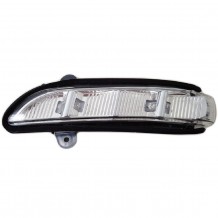 MERCEDES E CLASS (W211) 2006-09 ΦΛΑΣ ΠΛΑΙΝΟ ΚΑΘΡΕΦΤΗ  LED - ΟΔΗΓΟΥ