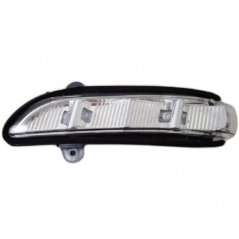 MERCEDES E CLASS (W211) 2006-09 ΦΛΑΣ ΠΛΑΙΝΟ ΚΑΘΡΕΦΤΗ  LED - ΟΔΗΓΟΥ