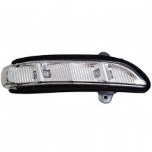 MERCEDES E CLASS (W211) 2006-09 ΦΛΑΣ ΠΛΑΙΝΟ ΚΑΘΡΕΦΤΗ LED - ΣΥΝΟΔΗΓΟΥ