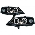OPEL ASTRA G '97-'04 ΕΜΠΡΟΣ ΦΑΝΑΡΙΑ ANGEL EYES ΣΕΤ - ΜΑΥΡΑ