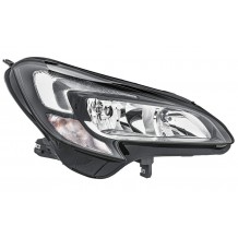 OPEL CORSA E 15-19 HELLA ΦΑΝΟΣ ΕΜΠΡΟΣ ΗΛ. (H7/H7) ΜΕ ΦΩΣ ΗΜΕΡΑΣ LED - ΣΥΝOΔΗΓΟΥ