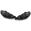 PEUGEOT 206 '98-KAI META, ΕΜΠΡΟΣ ΦΑΝΑΡΙΑ ANGEL EYES - ΜΑΥΡΑ PEUGEOT 206 '98-KAI META, ΕΜΠΡΟΣ ΦΑΝΑΡΙΑ ANGEL EYES - ΜΑΥΡΑ
