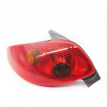 PEUGEOT 206'03-'09 ΦΑΝΟΣ ΠΙΣΩ MARELLI ΜΑΖΙ ΜΕ ΠΛΑΚΕΤΑ - ΟΔΗΓΟΥ
