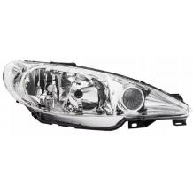 PEUGEOT 206 '03-'06 ΦΑΝΟΣ ΕΜΠΡΟΣ ΗΛΕΚΤΡΙΚΟΣ H7-H7 DEPO - ΣΥΝΟΔΗΓΟΥ