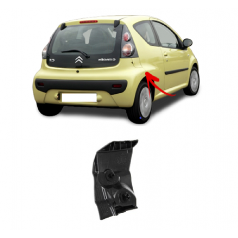 CITROEN C1/PEUGEOT 107 '06-'14 ΠΛΑΣΤΙΚΗ ΒΑΣΗ ΠΙΣΩ ΠΡΟΦΥΛΑΚΤΗΡΑ ΠΛΑΙΝΗ - ΣΥΝΟΔΗΓΟΥ CITROEN C1/PEUGEOT 107 '06-'14 ΠΛΑΣΤΙΚΗ ΒΑΣΗ ΠΙΣΩ ΠΡΟΦΥΛΑΚΤΗΡΑ ΠΛΑΙΝΗ - ΣΥΝΟΔΗΓΟΥ