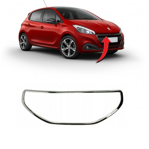 PEUGEOT 208 12-15 ΠΛΑΙΣΙΟ ΔΙΧΤΥΟΥ ΠΡΟΦΥΛ. ΕΜΠΡΟΣ ΧΡΩΜΙΟ