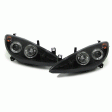 PEUGEOT 307 '01-'05 ΕΜΠΡΟΣ ΦΑΝΑΡΙΑ ANGEL EYES, ΜΑΥΡΑ, ΣΕΤ PEUGEOT 307 '01-'05 ΕΜΠΡΟΣ ΦΑΝΑΡΙΑ ANGEL EYES, ΜΑΥΡΑ, ΣΕΤ