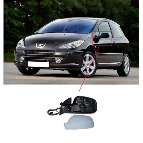 PEUGEOT 307 2001-07 ΚΑΘΡΕΦΤΗΣ ΗΛ.ΘΕΡM.ΒΑΦ.(ΜΕ ΑΙΣΘ) - ΟΔΗΓΟΥ