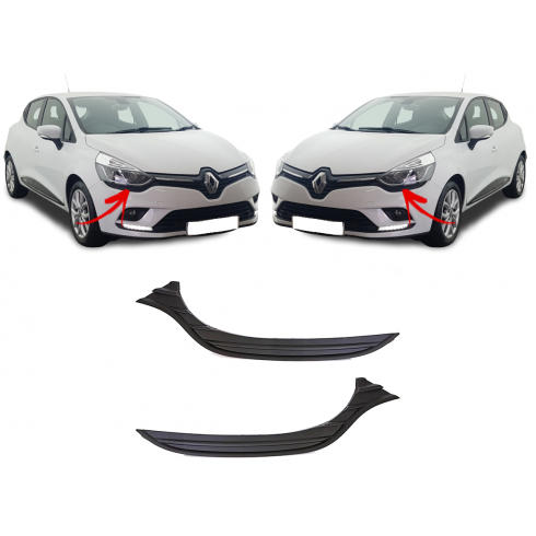 RENAULT CLIO 16-19  ΔΙΑΚΟΣΜΗΤΙΚΑ ΦΑΝΩΝ ΕΜΠΡΟΣ (ΣΕΤ) 