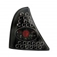 RENAULT CLIO '98-'05 ΠΙΣΩ ΦΑΝΑΡΙΑ LED, ΜΑΥΡΑ, ΣΕΤ