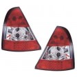 RENAULT CLIO '01-'06 ΠΙΣΩ ΦΑΝΑΡΙΑ LED ΚΟΚΚΙΝΟ/ΛΕΥΚΟ, ΣΕΤ