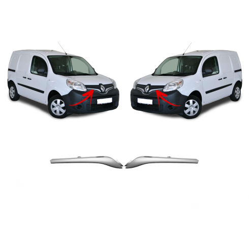 RENAULT KANGOO '13-'19 ΔΙΑΚΟΣΜΗΤΙΚΑ ΜΑΣΚΑΣ ΑΣΗΜΙ ΣΕΤ