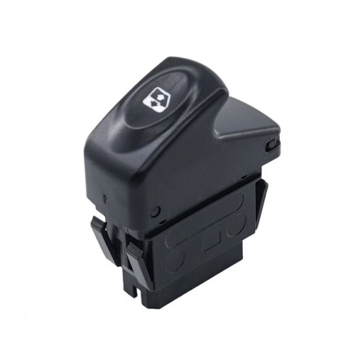 ΔΙΑΚΟΠΤΗΣ ΗΛΕΚΤΡΙΚΩΝ ΠΑΡΑΘΥΡΩΝ RENAULT CLIO/KANGOO/MEGANE I (MONOΣ) ΓΚΡΙ| 5PIN